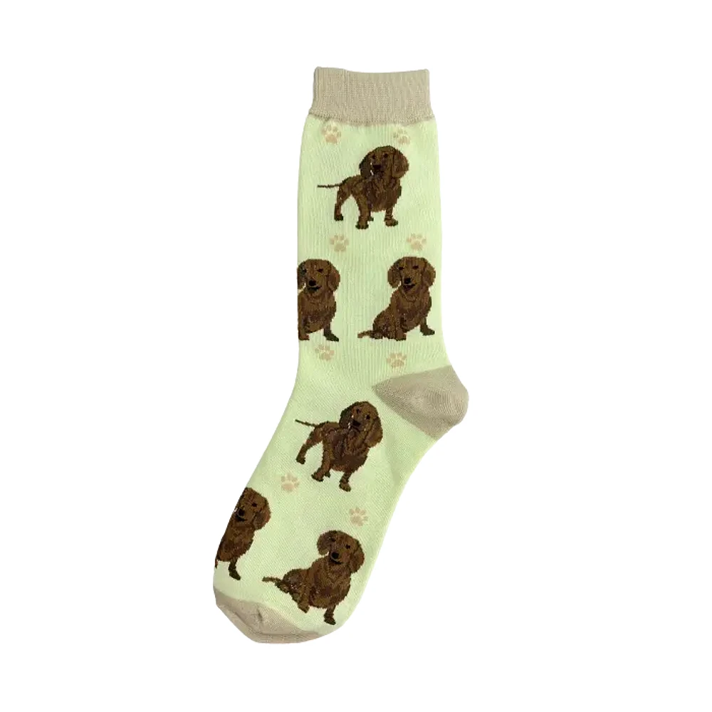 HAPPY TAILS - Red Dachshund - Crew - OSFM