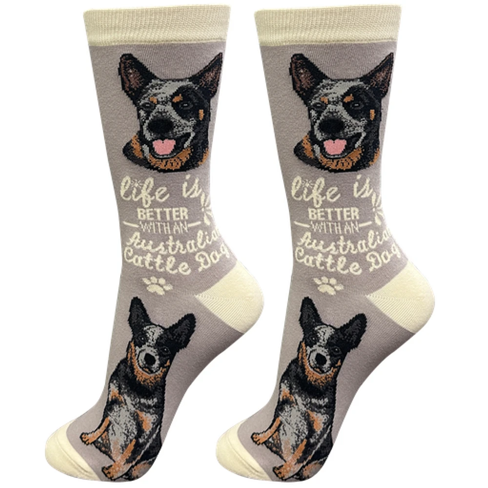 LIFE IS BETTER - Australian Cattle Dog - Crew - OSFM