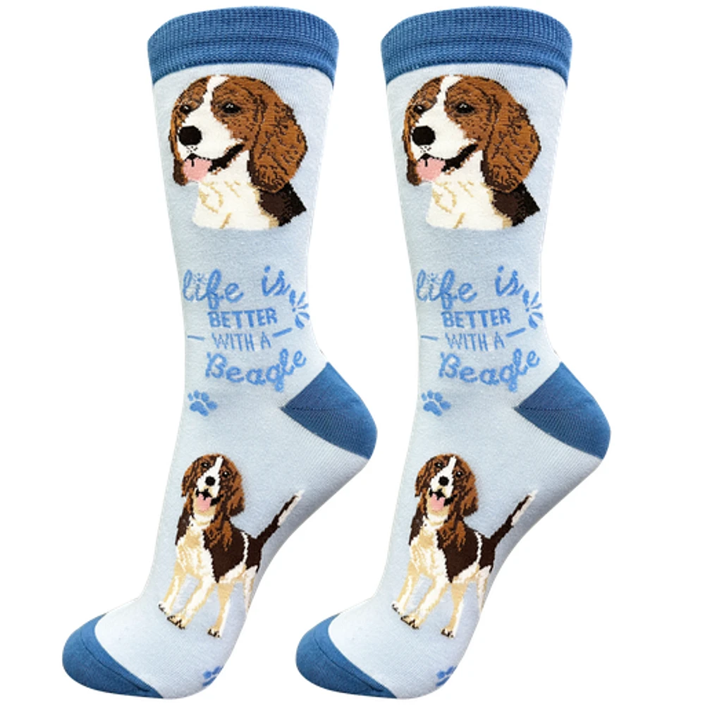 LIFE IS BETTER - Beagle - Crew - OSFM