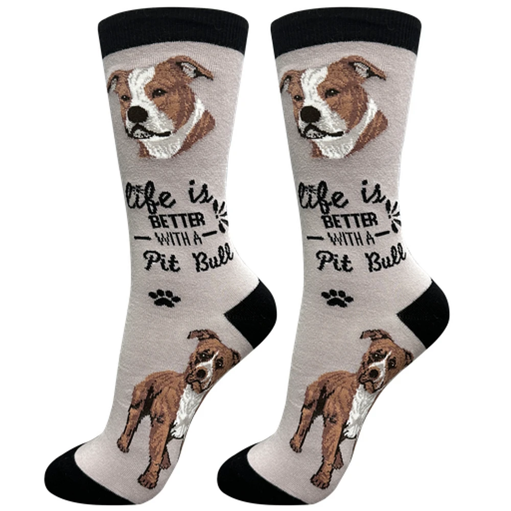 LIFE IS BETTER - Pit Bull - Crew - OSFM