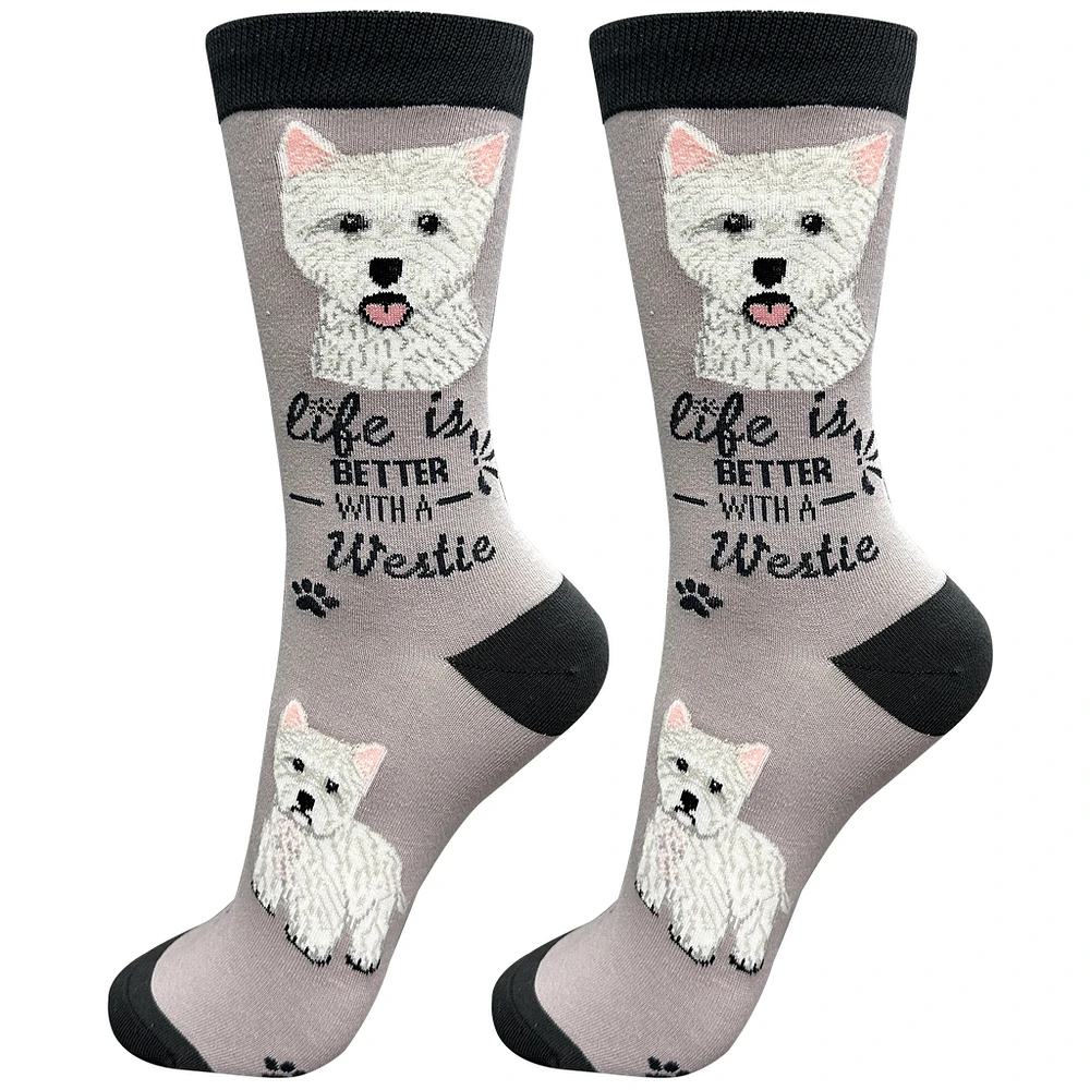 LIFE IS BETTER - Westie - Crew - OSFM