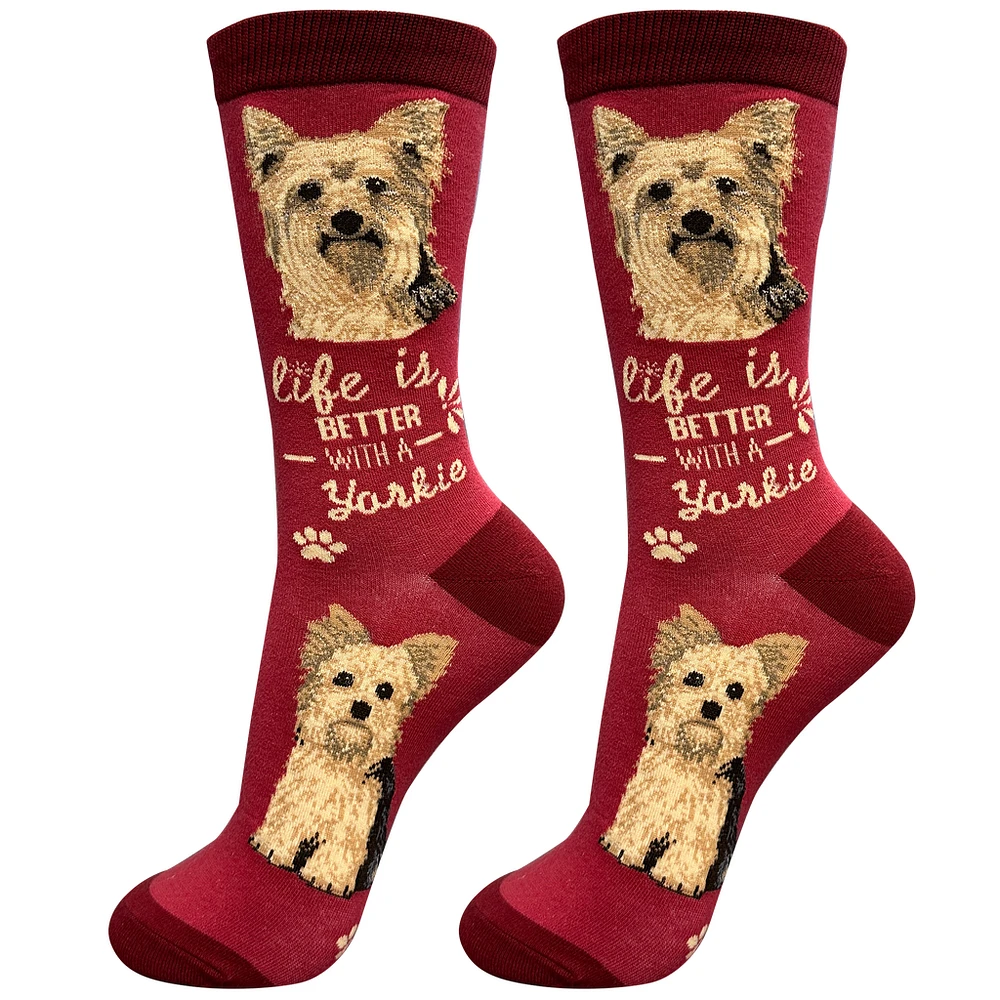 LIFE IS BETTER - Yorkie - Crew - OSFM
