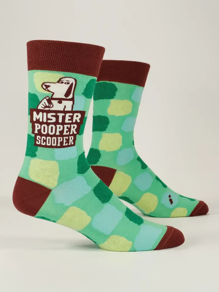 BLUE Q - Mr. Pooper Scooper - Crew - Men's