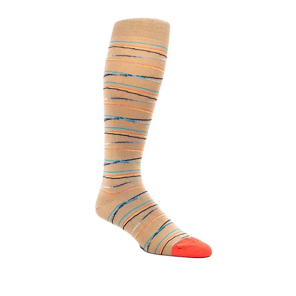 VK Nagrani - VKSP - Khaki w/ Random Stripes - Men's