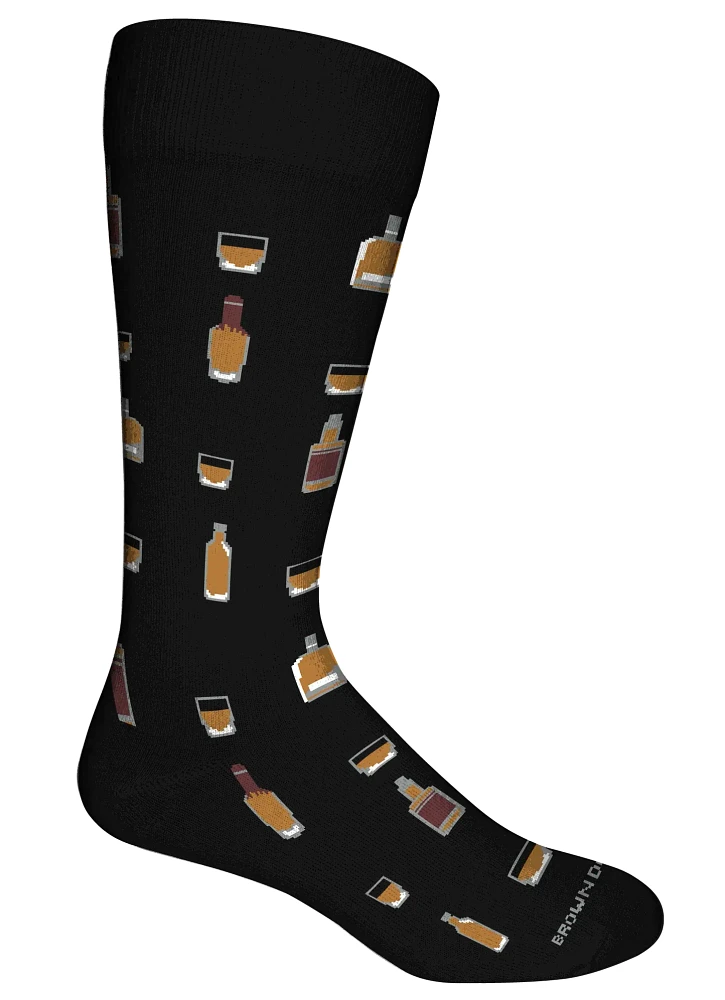 Brown Dog Hosiery - Top Shelf - Black - Men's