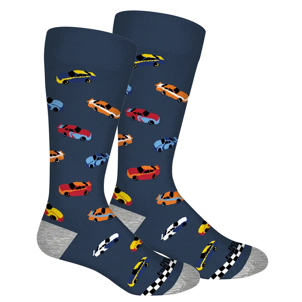 Brown Dog Hosiery - Do It For Dale - Insignia Blue - Men's