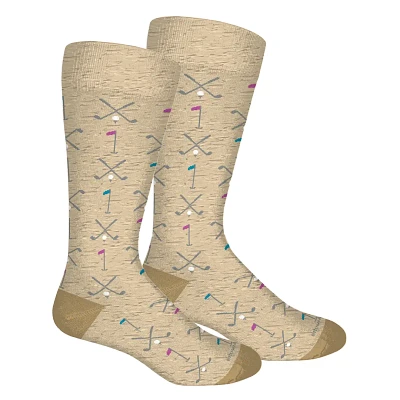 Brown Dog Hosiery - Club Neat - Oatmeal - Men's