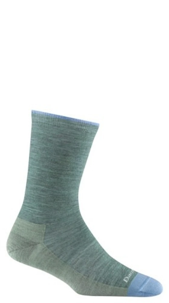 DARN TOUGH - Solid Basic - Lightweight Crew - Seafoam - Women's