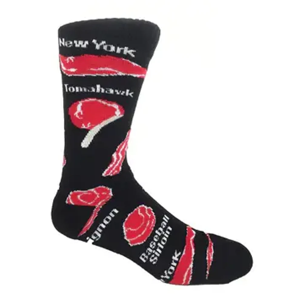 Moxy Socks - Steak Lover Crew - OSFM