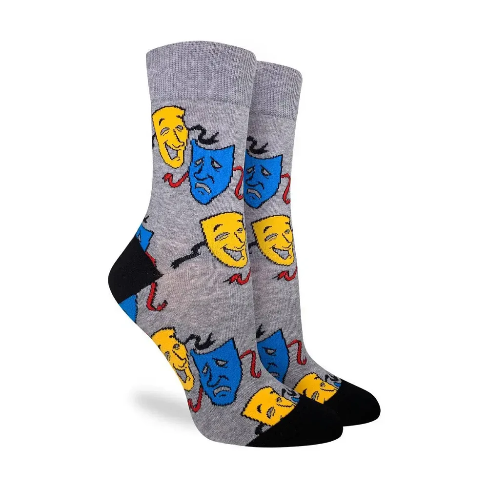 Good Luck Sock - Drama Masks Unisex