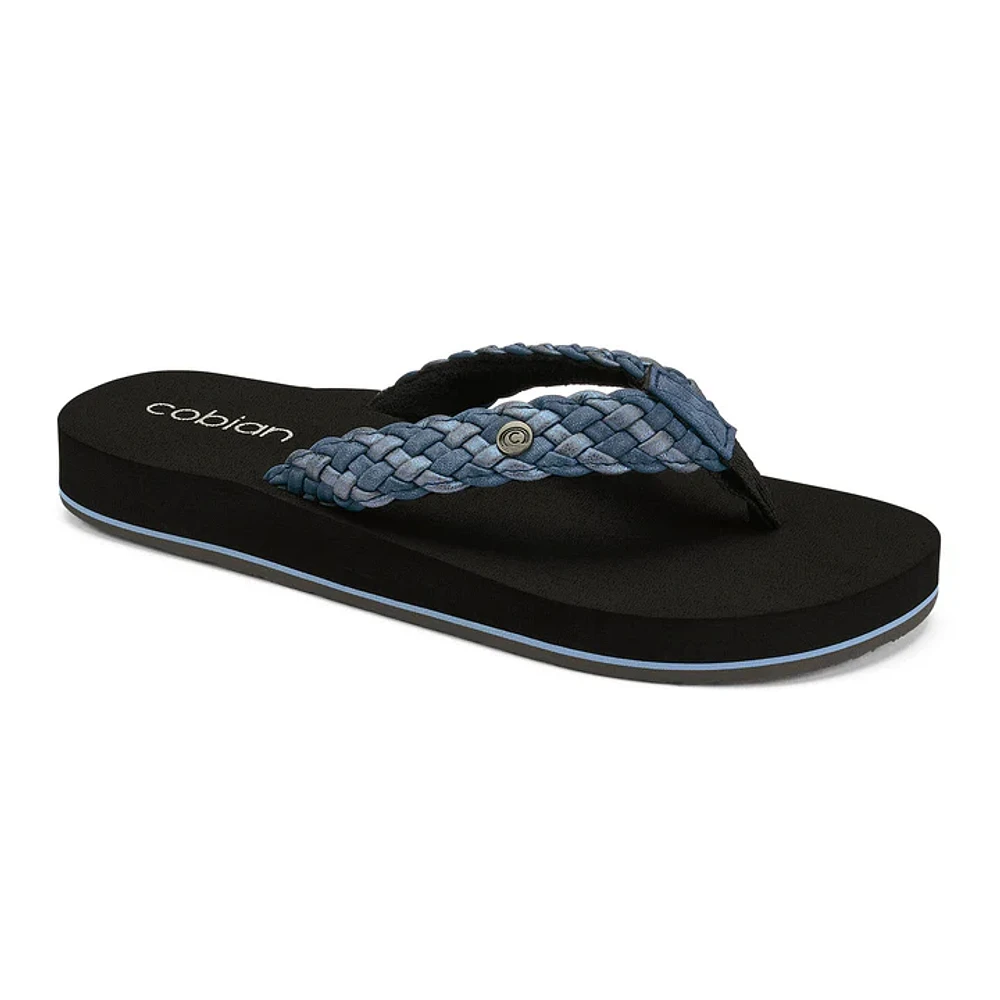 Cobian - Braided Bounce Sandal Indigo Women's