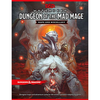 Dungeons&Dragons Waterdeep-Dungeon-Of-The-Mad-Mage-Maps-and-Miscellany