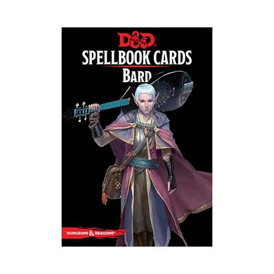 Dungeons & Dragons 5th edition - Spellbook Cards - Barde (French)