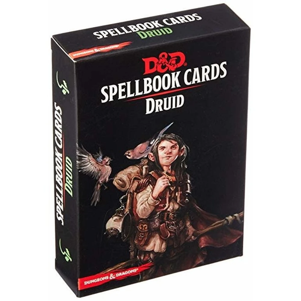 Dungeons & Dragons 5th edition - Spellbook Cards - Druid (French)