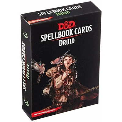 Dungeons & Dragons 5th edition - Spellbook Cards - Druid (French)
