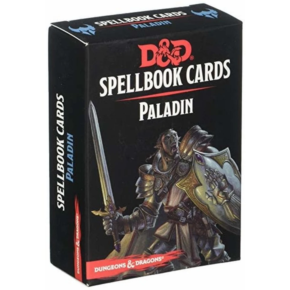 Dungeons & Dragons 5th edition - Spellbook Cards - Paladin Deck