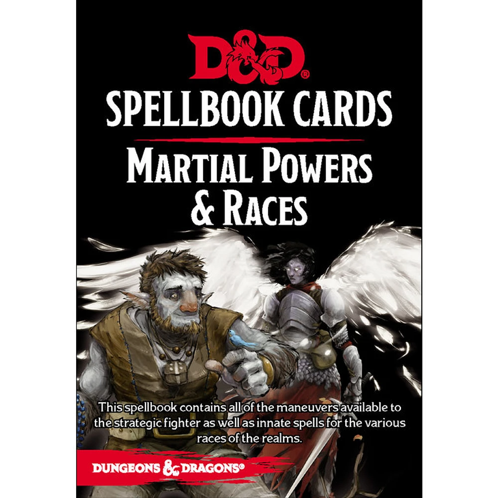 Dungeons & Dragons - Spellbook Cards - Puissance Martiale (French)