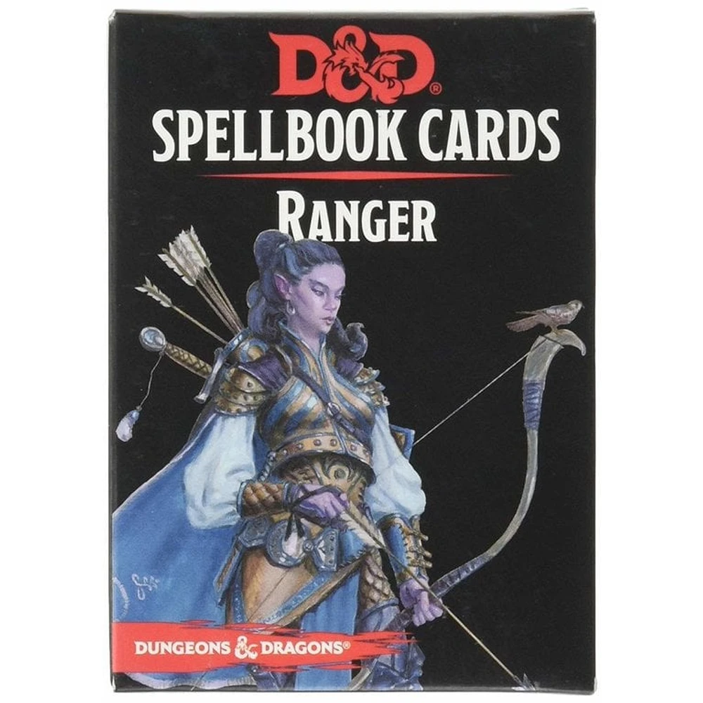 Dungeons & Dragons 5th edition - Spellbook Cards - Ranger Deck (Anglais)
