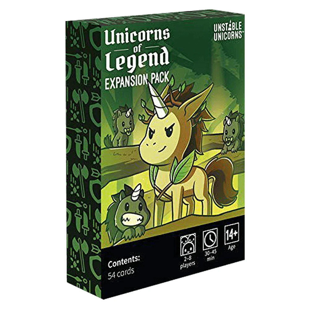 Unstable Unicorns - Unicorns of legend expansion pack (Anglais)