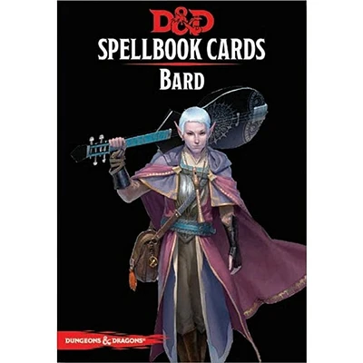 Dungeons & Dragons 5th edition - Spellbook Cards - Bard  (Anglais)