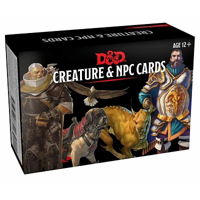 Dungeons & Dragons 5th edition - Creature & NPC Cards (English)