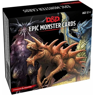 Dungeons & Dragons 5th edition - Epic Monster Card (English)