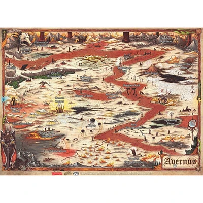 Dungeons & Dragons 5th edition - Game Mat - Baldur's Gate Avernus 
