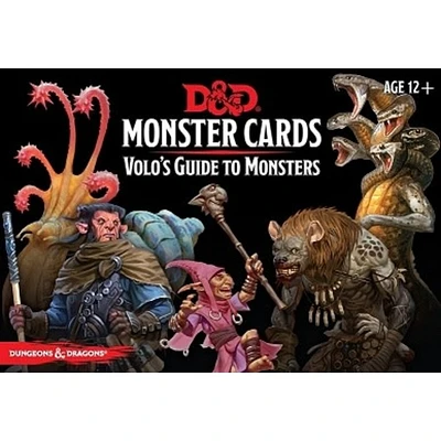 Dungeons & Dragons 5th edition - Spellbook Cards - Volo's Guide to Monsters (Anglais)