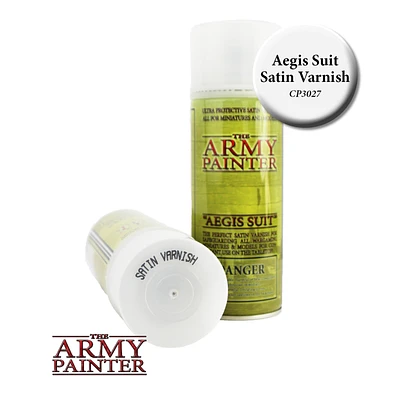 Army Painter (AP) Colour Primer (Spray can) - Aegis Suit Satin Varnish