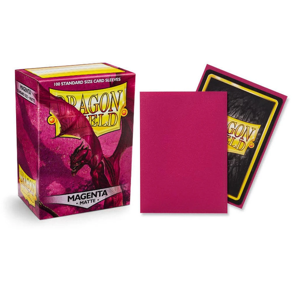 Dragon Shield (Dragon Shield) Matte Magenta - 100 Unités - 63mm x 88mm