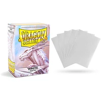 Dragon Shield (Dragon Shield) Matte White - 100 Unités - 63mm x 88mm