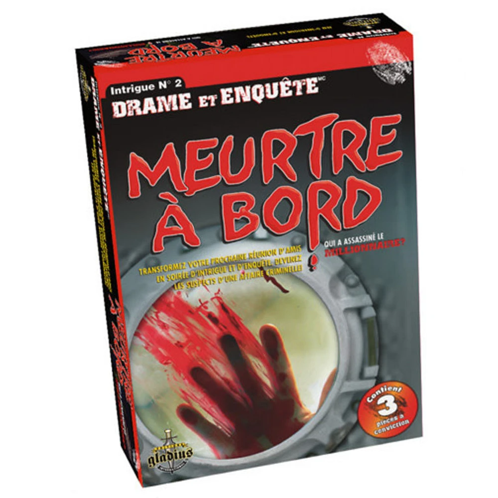 Drame et enquête - Meurtre à bord (French)