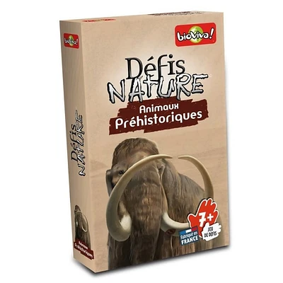 Défis Nature - Animaux préhistoriques (Francais)