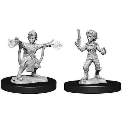 Nolzur's Marvelous - Unpainted Miniatures - Gnome Artificer Female