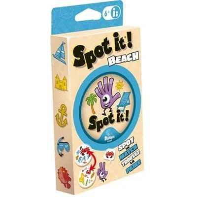 Spot It! - Plage (Multilingue) (Dobble)