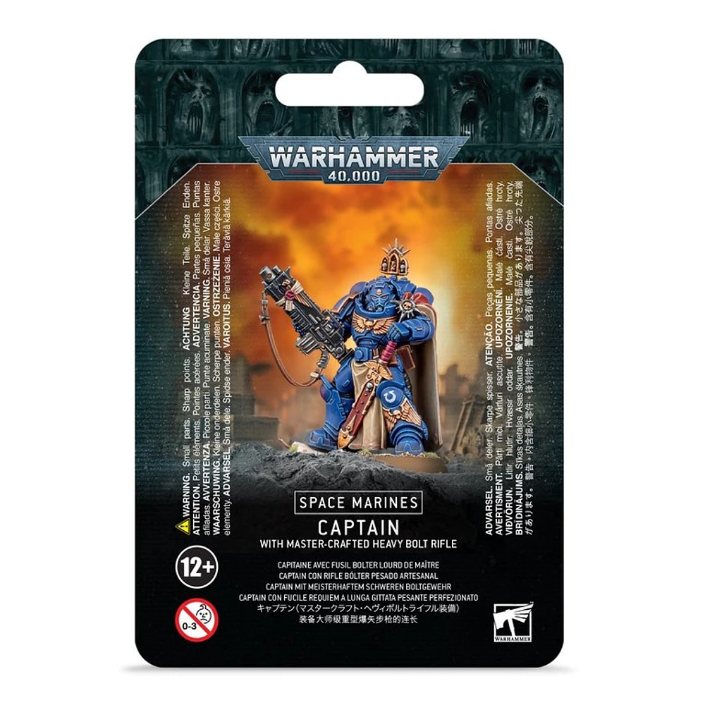Primaris Captain with Master-Crafted Heavy Bolt Rifle
