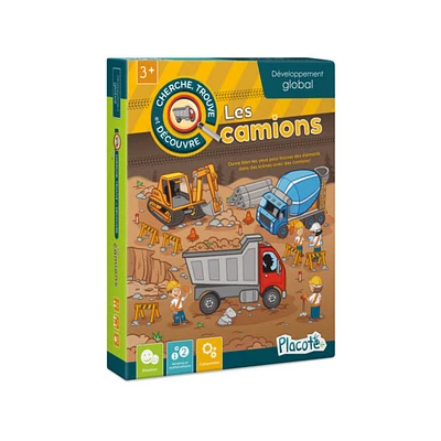 Cherche, trouve et découvre - les camions (Francais)