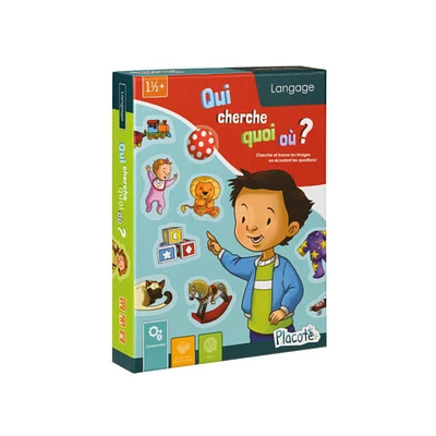 Qui cherche quoi où? (Francais)