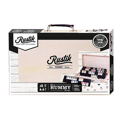 Rummy - Valise en bois (Multilingue)