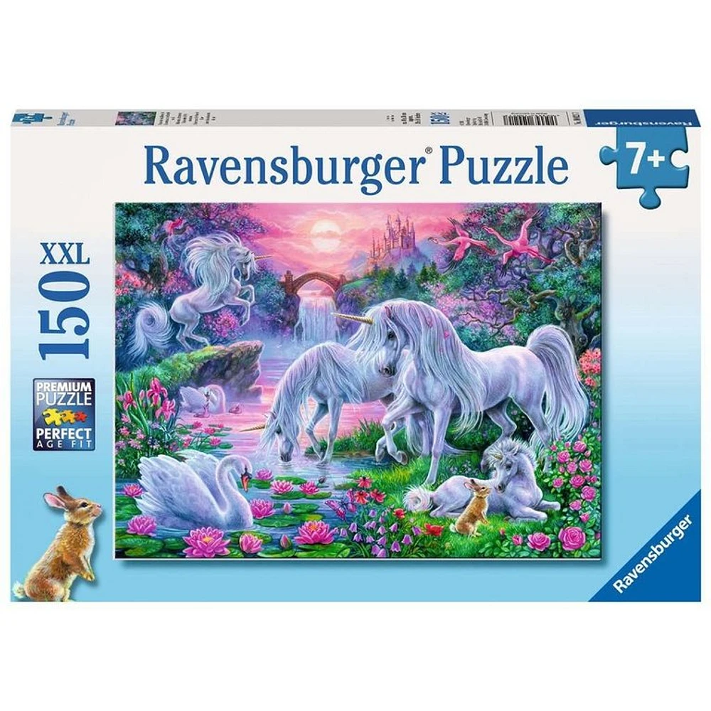 Ravensburger Licornes au coucher de soleil - 150 pièces XXL