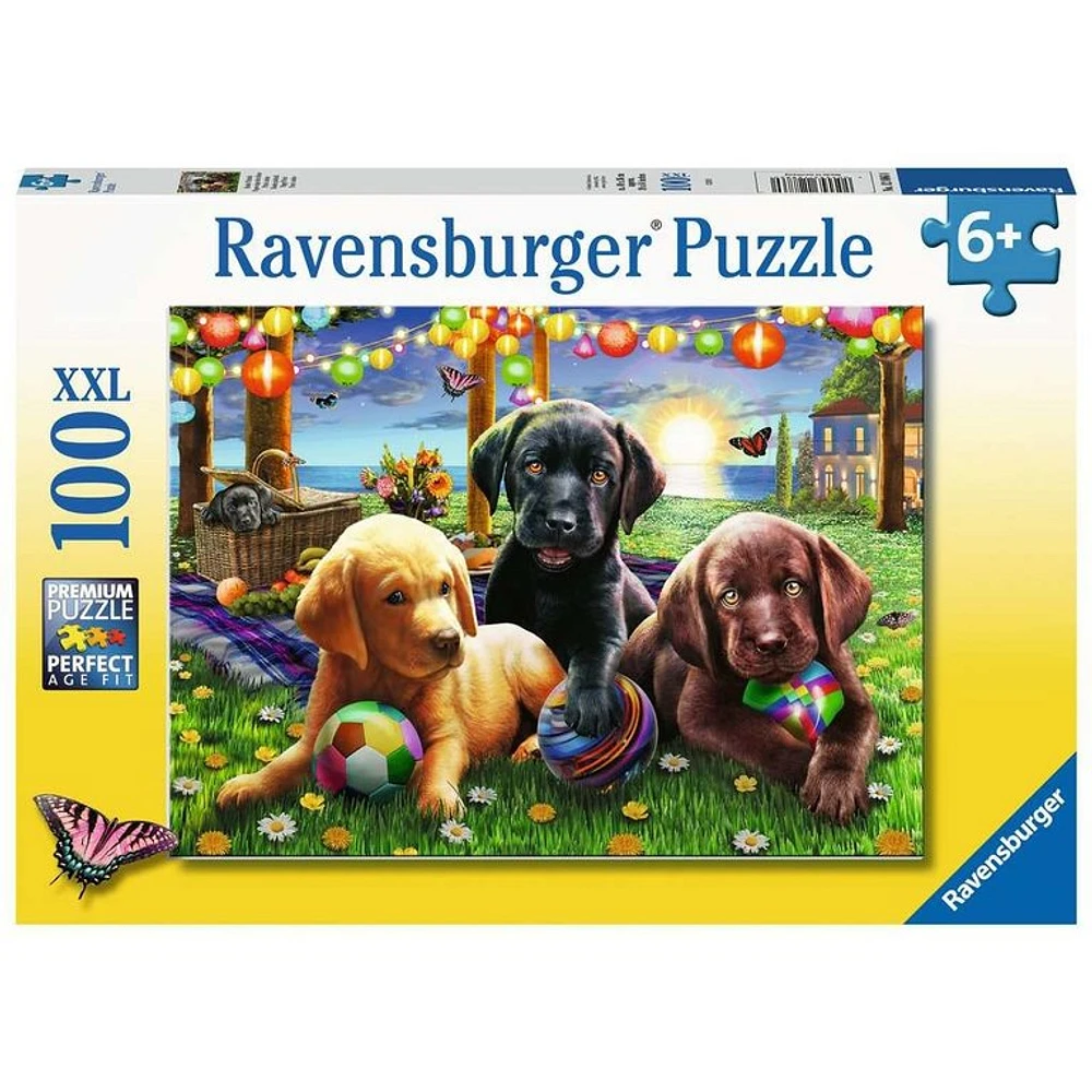 Ravensburger Pique-nique des chiens - 100 pièces XXL