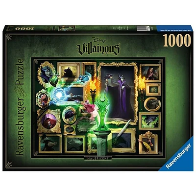 Ravensburger Disney Villainous: Maleficent - 1000 pièces