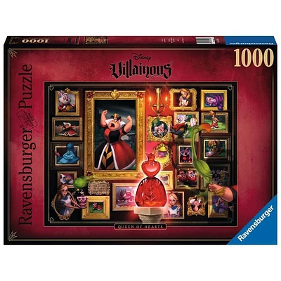 Ravensburger Disney Villainous: Reine de coeur - 1000 pièces