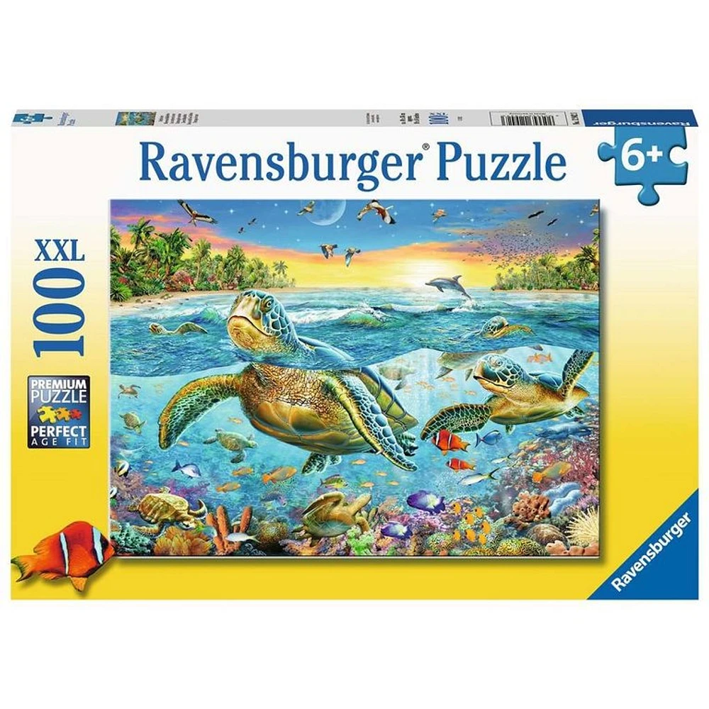 Ravensburger Les tortues de mer - 100 pièces XXL