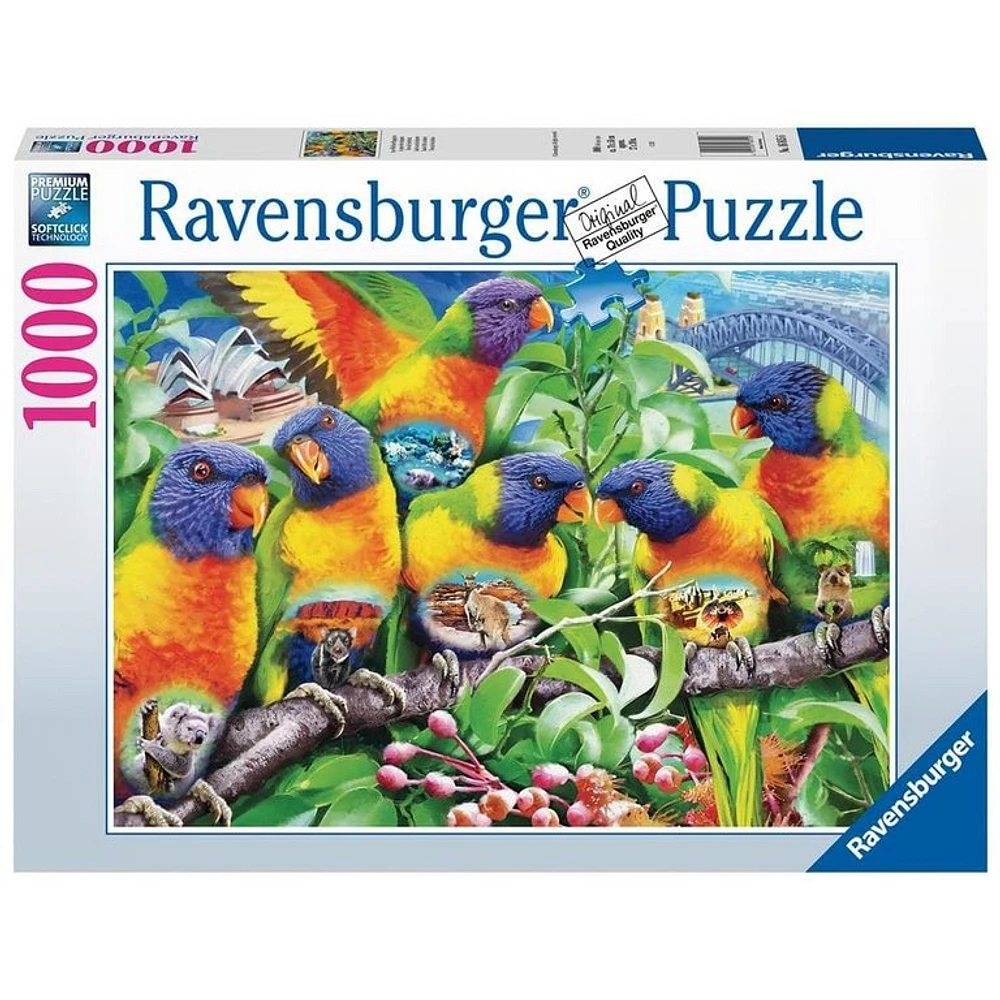 Ravensburger Le pays du loriquets - 1000 pièces