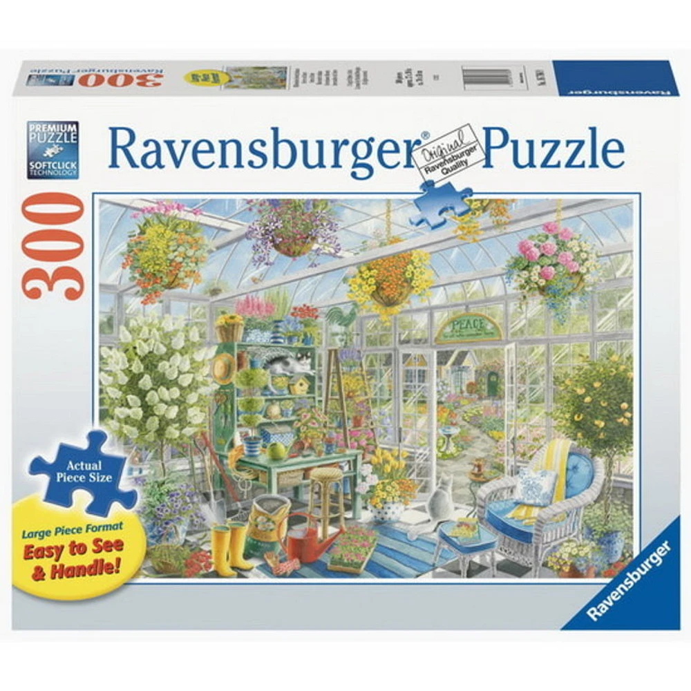 Ravensburger Serre en fleurs - 300 pièces Large