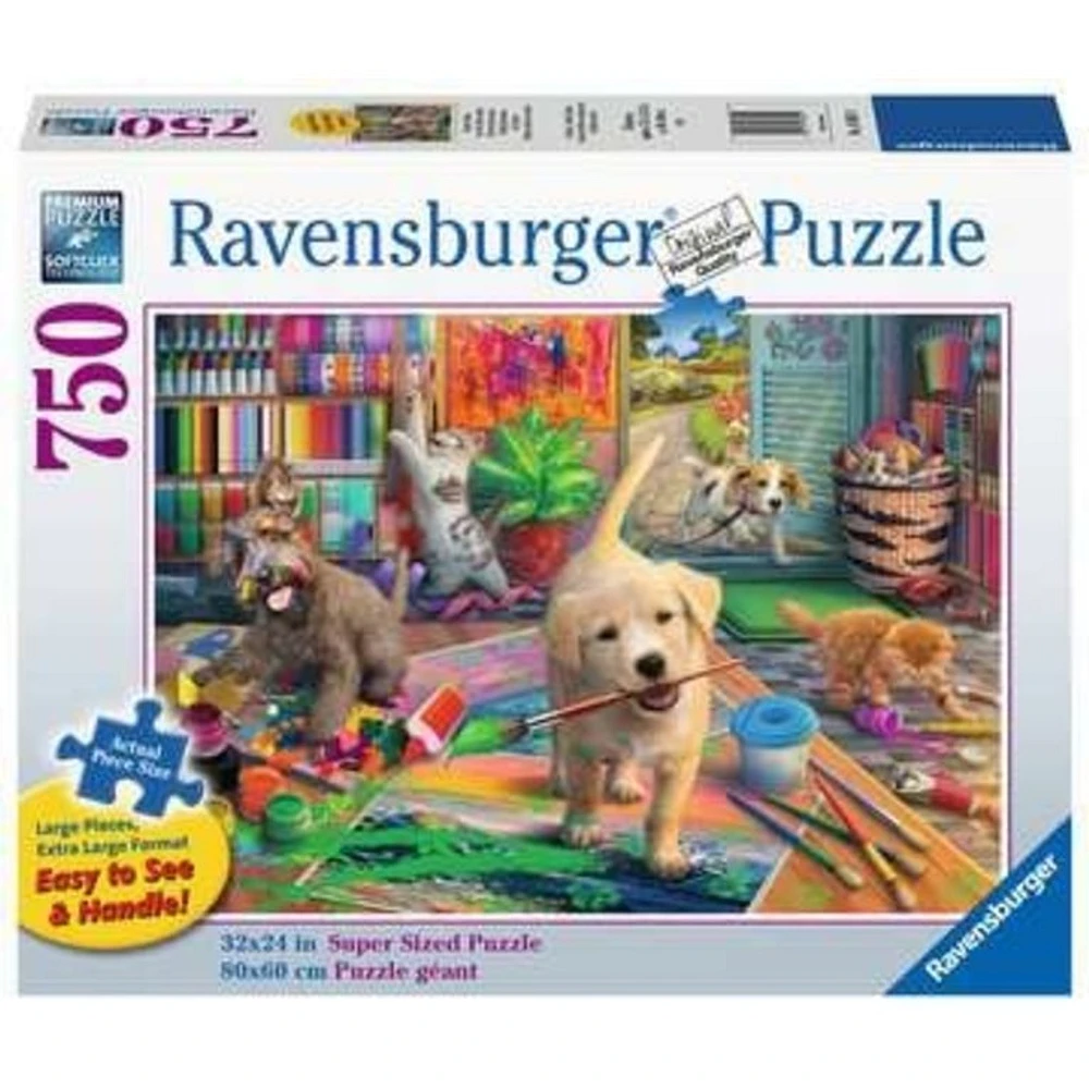 Ravensburger Les petits chiots créatifs - 750 pièces Large