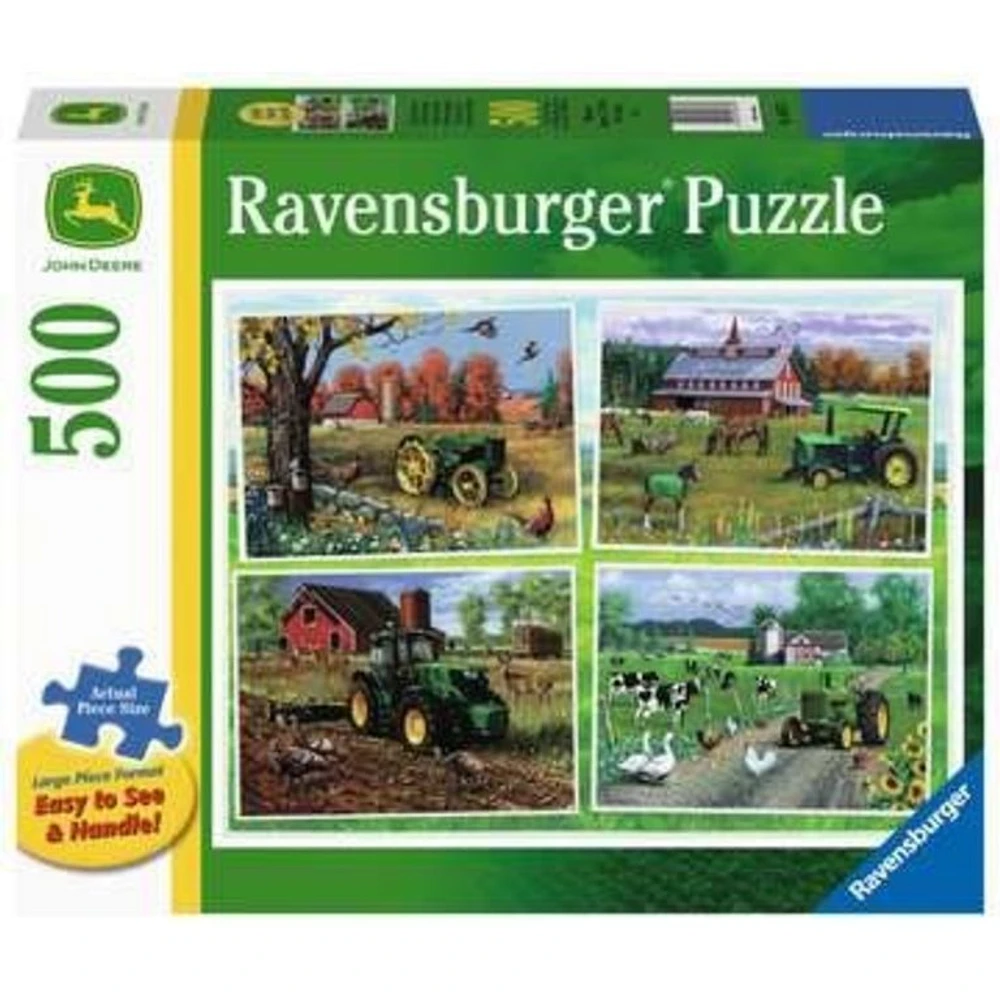 Ravensburger John Deere classique - 500 pièces Large