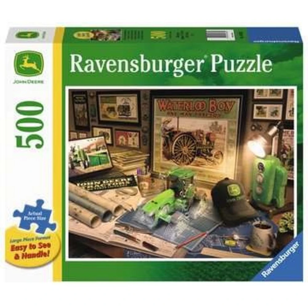 Ravensburger John Deere bureau - 500 pièces