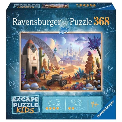 Ravensburger La mission spatiale - Escape Puzzle Kids - 368 pièces